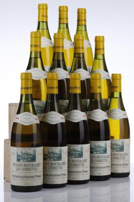 PULIGNY MONTRACHET LES COMBETTES 1990 - Jacques Prieur - 12 Bottles - Owc 12