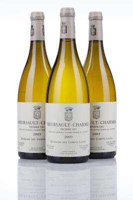 MEURSAULT CHARMES 2003 - Comtes Lafon - 3 Bottles