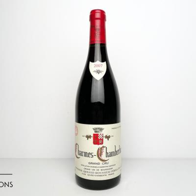 CHARMES CHAMBERTIN 2007 - Armand Rousseau - 1 Bottle