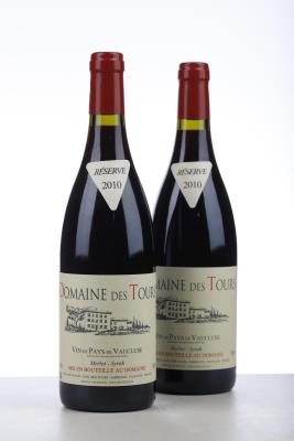 DOMAINE DES TOURS MERLOT SYRAH 2010 - Reynaud - 2 Bottles
