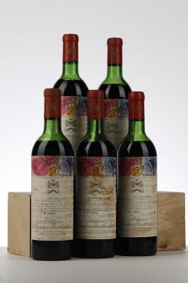 MOUTON ROTHSCHILD 1970 - Mc - 5 Bottles