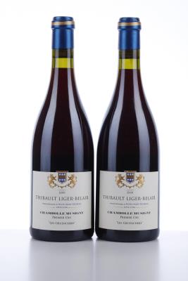 CHAMBOLLE MUSIGNY LES GRUENCHERS 2009 - Thibault Liger Belair - 2 Bottles