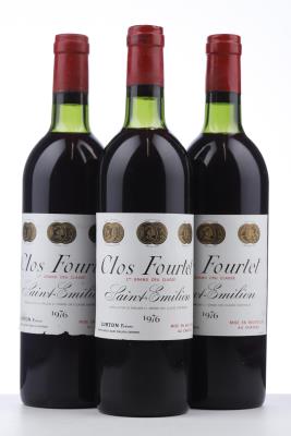 CLOS FOURTET 1976 - Mc - 3 Bottles