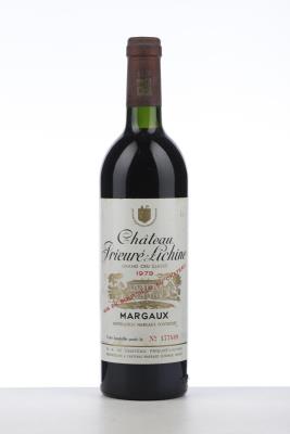 PRIEURE LICHINE 1979 - Mc - 1 Bottle