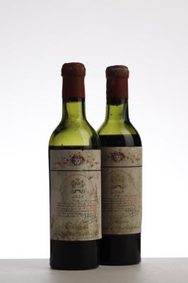MOUTON ROTHSCHILD 1952 - Mc - 2 x 0,375Ltr