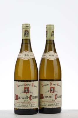 MEURSAULT CHARMES 1998 - Prieur Brunet - 2 Bottles