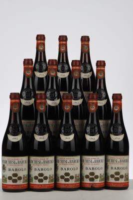 BAROLO 1945 - Marchesi di Barolo - 12 Bottles