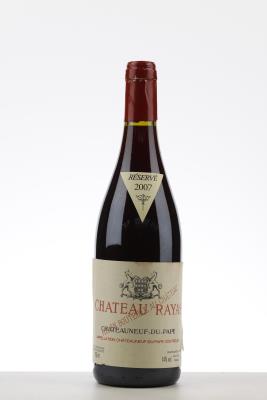 CHATEAUNEUF DU PAPE RAYAS 2007 - Reynaud - 1 Bottle