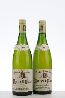MEURSAULT CHARMES 1993 - Prieur Brunet - 2 Bottles