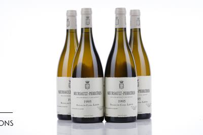MEURSAULT PERRIERES 1995 - Comtes Lafon - 4 Bottles