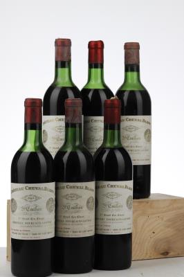 CHEVAL BLANC 1969 - 6 Bottles