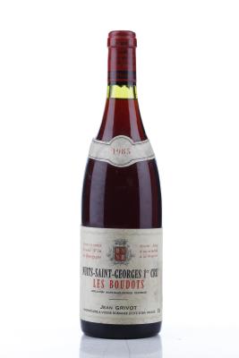 NUITS ST GEORGES LES BOUDOTS 1985 - Jean Grivot - 1 Bottle