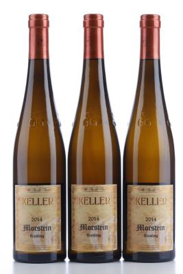 RIESLING WESTHOFENER MORSTEIN TROCKEN GG 2014 - Keller - 3 Bottles