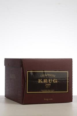 KRUG VINTAGE BRUT 2008 - Krug - 6 Bottles - Oc 6