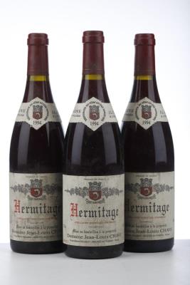 HERMITAGE ROUGE 1994 - Jean Louis Chave - 3 Bottles