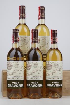 VINA GRAVONIA 2012 - Lopez de Heredia - 5 Bottles