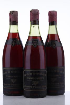 CHARMES CHAMBERTIN 1979 - Camus - 3 Bottles
