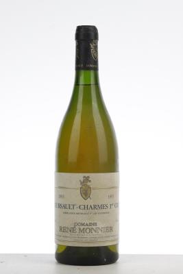 MEURSAULT CHARMES 1993 - Rene Monnier - 1 Bottle