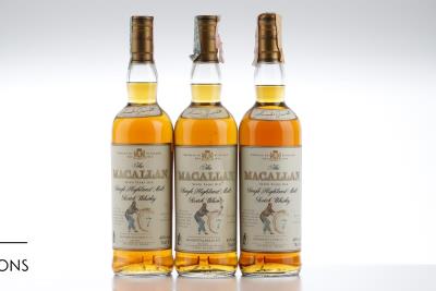MACALLAN 7 Y NV - Giovinetti - Alc 40% - 3 Bottles