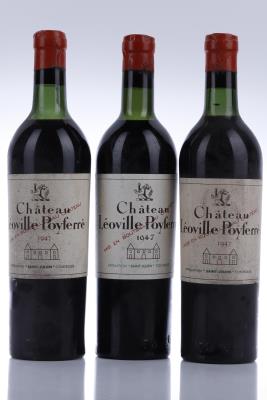 LEOVILLE POYFERRE 1947 - Mc - 3 Bottles