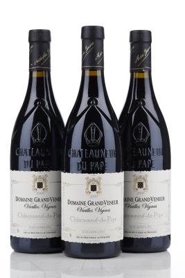 CHATEAUNEUF DU PAPE GRAND VENEUR VIEILLES VIGNES 2009 - Alain Jaume - 3 Bottles