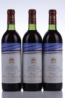 MOUTON ROTHSCHILD 1980 - Mc - 3 Bottles
