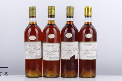 GILETTE CREME DE TETE GRANDE RESERVE 1949 - Mc - 4 Bottles