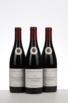 NUITS ST GEORGES LES VAUCRAINS 2004 - Alain Michelot - 3 Bottles