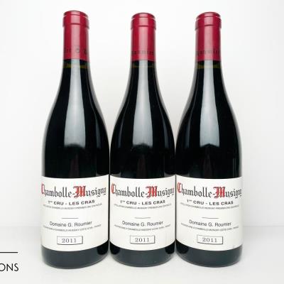 CHAMBOLLE MUSIGNY LES CRAS 2011 - Georges Roumier - 3 Bottles