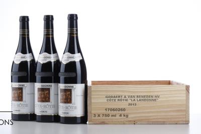 COTE ROTIE LA LANDONNE 2013 - Guigal - 3 Bottles - Owc 3