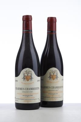 CHARMES CHAMBERTIN 1999 - Geantet Pansiot - 2 Bottles
