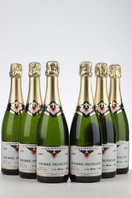 PIERRE MONCUIT GRAND CRU BLANC DE BLANCS BRUT 1996 - Pierre Moncuit - 6 Bottles
