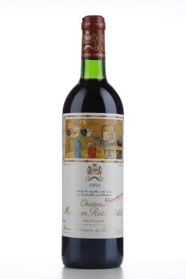 MOUTON ROTHSCHILD 1991 - 1 Bottle