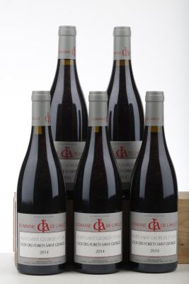 NUITS ST GEORGES CLOS DES FORETS ST GEORGES 2014 - Domaine de l'Arlot - 5 Bottles