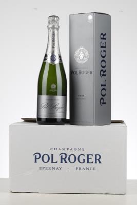 POL ROGER PURE EXTRA BRUT NV - Pol Roger - 6 Bottles - Oc 1