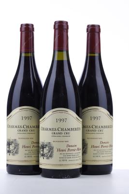 CHARMES CHAMBERTIN 1997 - Henri Perrot Minot - 3 Bottles