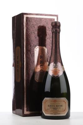 KRUG ROSE 1ST EDITION OF LABEL NV - Krug - 1 Bottle - Oc 1