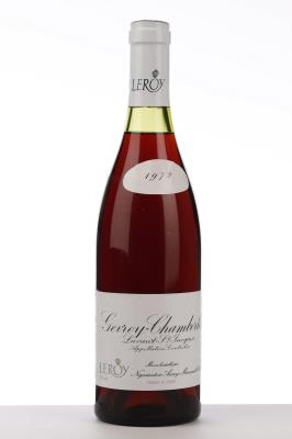 GEVREY CHAMBERTIN LAVAUT ST JACQUES 1972 - Leroy Negociant - 1 Bottle