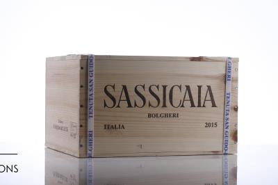 SASSICAIA 2015 - Tenuta San Guido - 6 Bottles - Owc 6