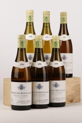 CHASSAGNE MONTRACHET BLANC LES RUCHOTTES 1990 - Ramonet - 6 Bottles