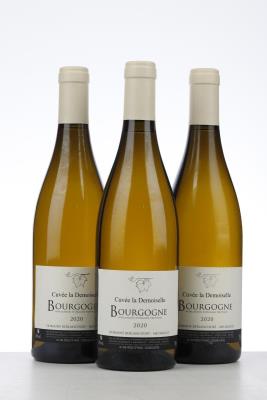 BOURGOGNE BLANC CUVEE LA DEMOISELLE 2020 - Domaine Berlancourt - 3 Bottles