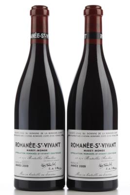 ROMANEE ST VIVANT Domaine de la Romanee Conti 2009 - 2 Bottles