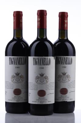TIGNANELLO 1980 - Antinori - 3 Bottles