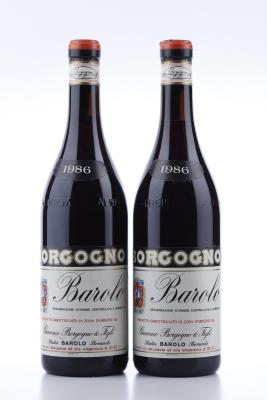 BAROLO 1986 - Giacomo Borgogno - 2 Bottles