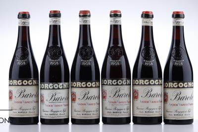 BAROLO RISERVA 1958 - Giacomo Borgogno - 11 Bottles