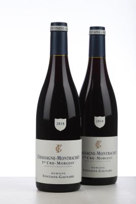 CHASSAGNE MONTRACHET MORGEOT 2018 - Fontaine Gagnard - 2 Bottles