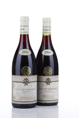 CLOS DE VOUGEOT 1996 - Dubois - 3 Bottles