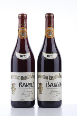 BAROLO 1971 - Francesco Rinaldi - 2 Bottles