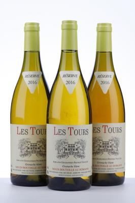 DOMAINE DES TOURS BLANC 2016 - Rayas - 3 Bottles