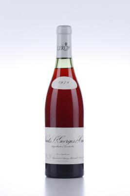 NUITS ST GEORGES 1ER CRU 1972 - Leroy Negociant - 1 Bottle